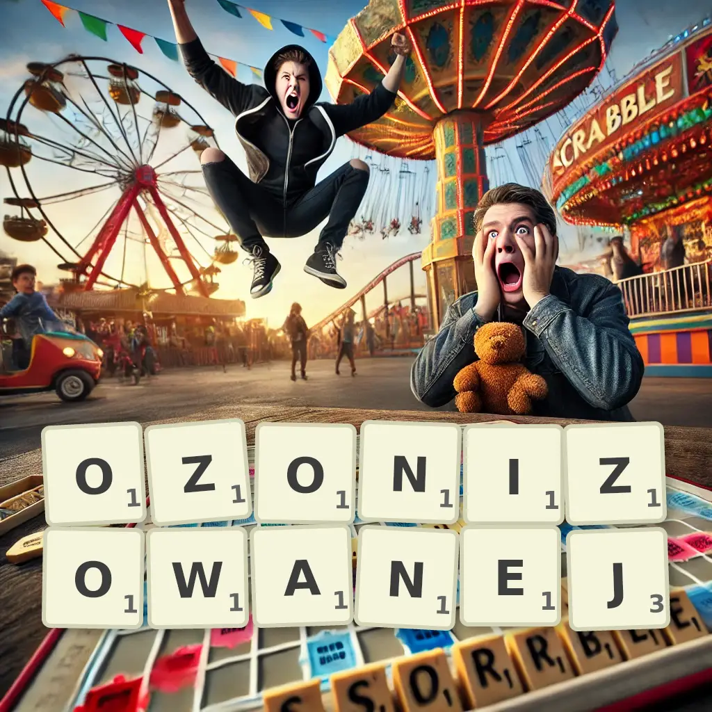 Słowa z liter OZONIZOWANEJ