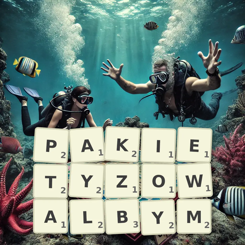 Lista słów z liter PAKIETYZOWAŁBYM Słowa z liter PAKIETYZOWAŁBYM