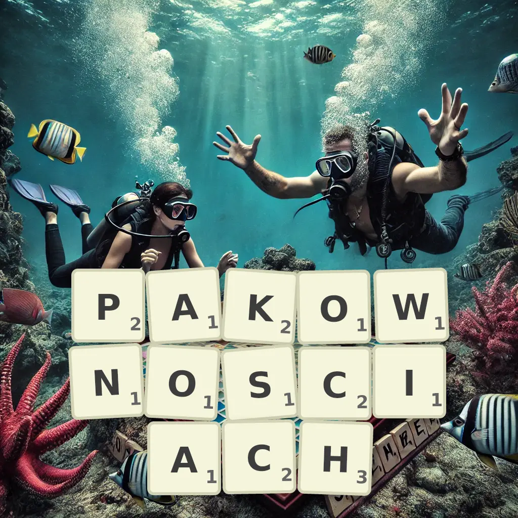 Lista słów z liter PAKOWNOŚCIACH Słowa z liter PAKOWNOŚCIACH
