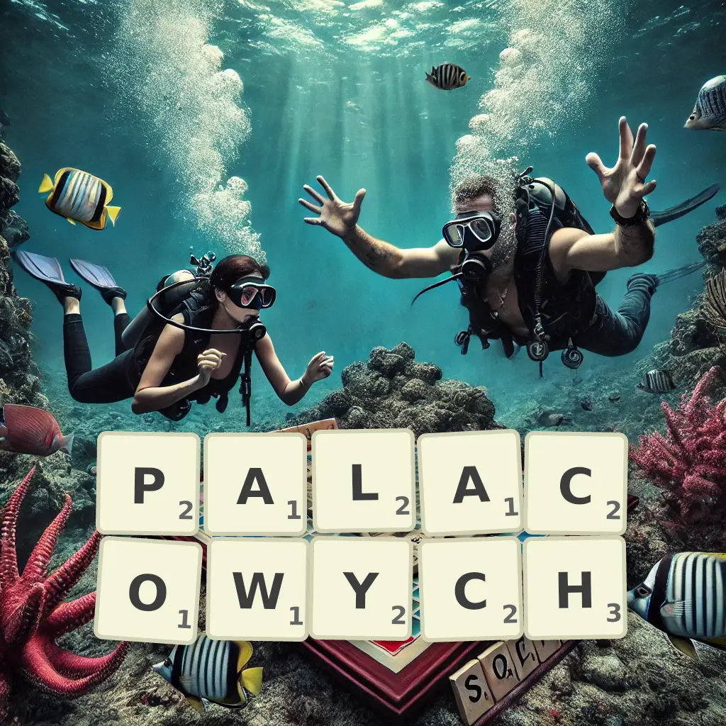 Słowa z liter PAŁACOWYCH