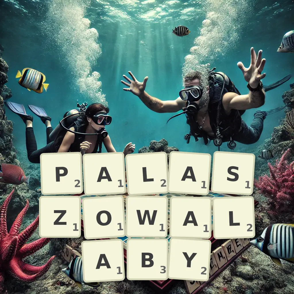 Słowa z liter PAŁASZOWAŁABY