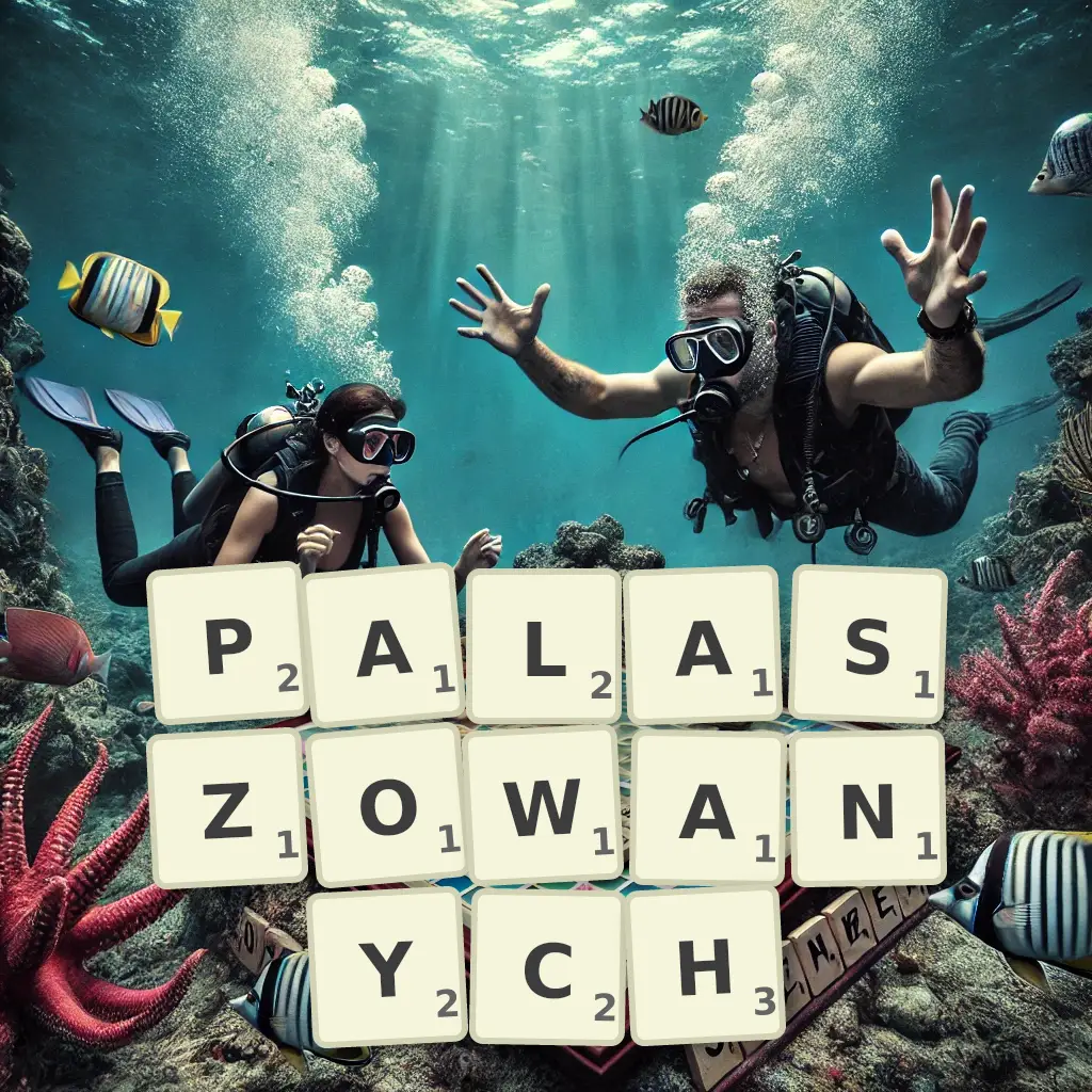 Lista słów z liter PAŁASZOWANYCH Słowa z liter PAŁASZOWANYCH