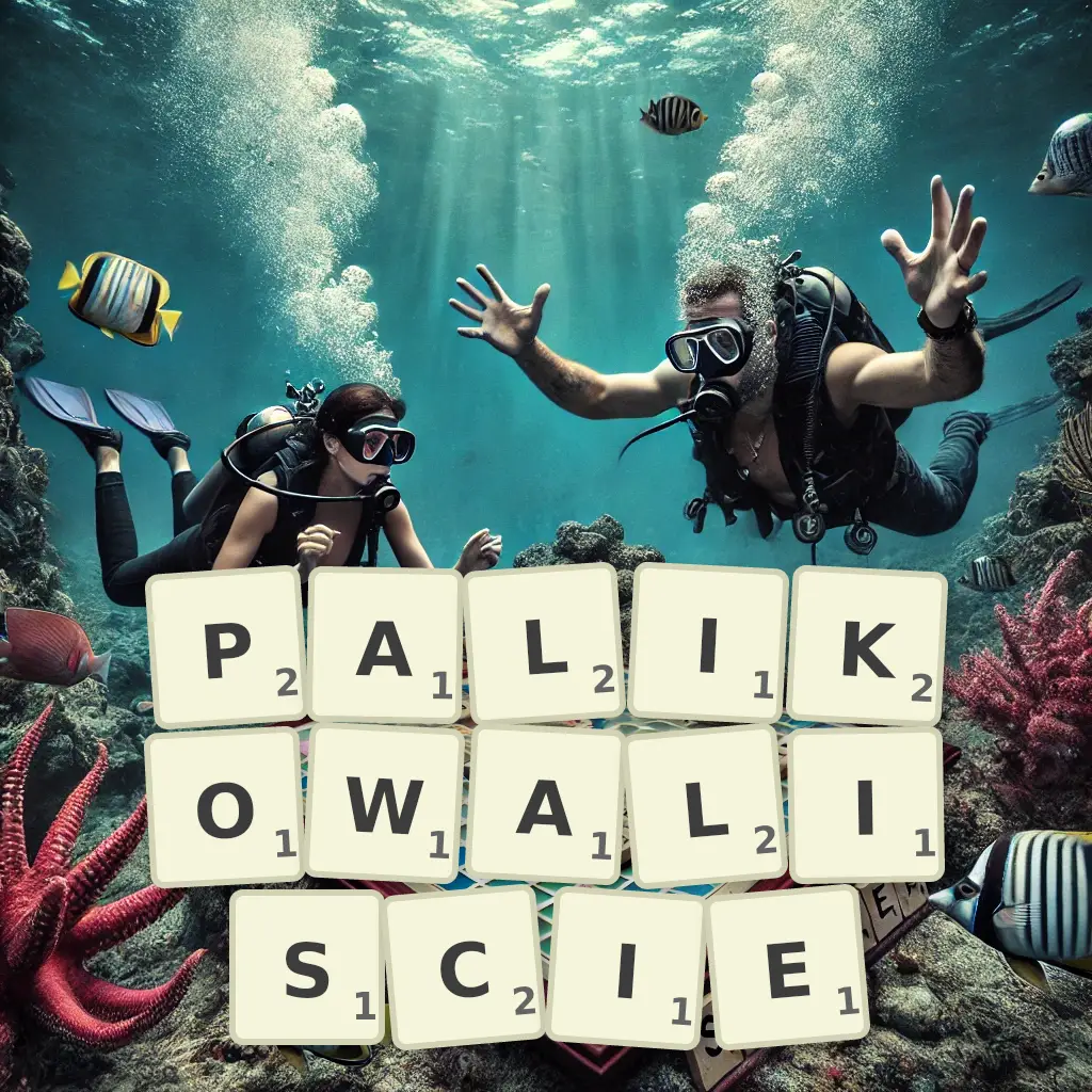 Słowa z liter PALIKOWALIŚCIE