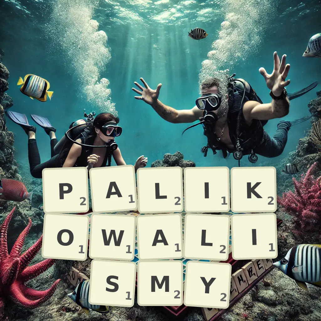 Słowa z liter PALIKOWALIŚMY