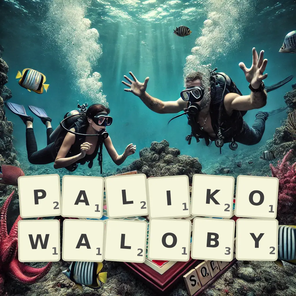 Słowa z liter PALIKOWAŁOBY