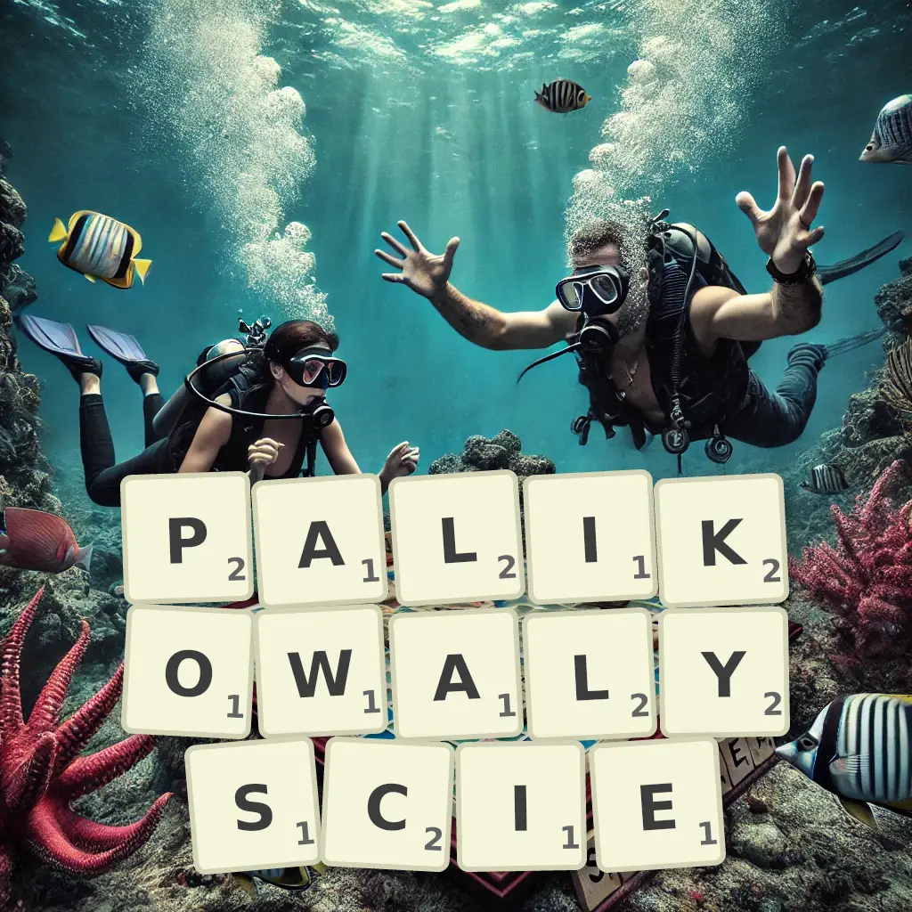 Słowa z liter PALIKOWAŁYŚCIE