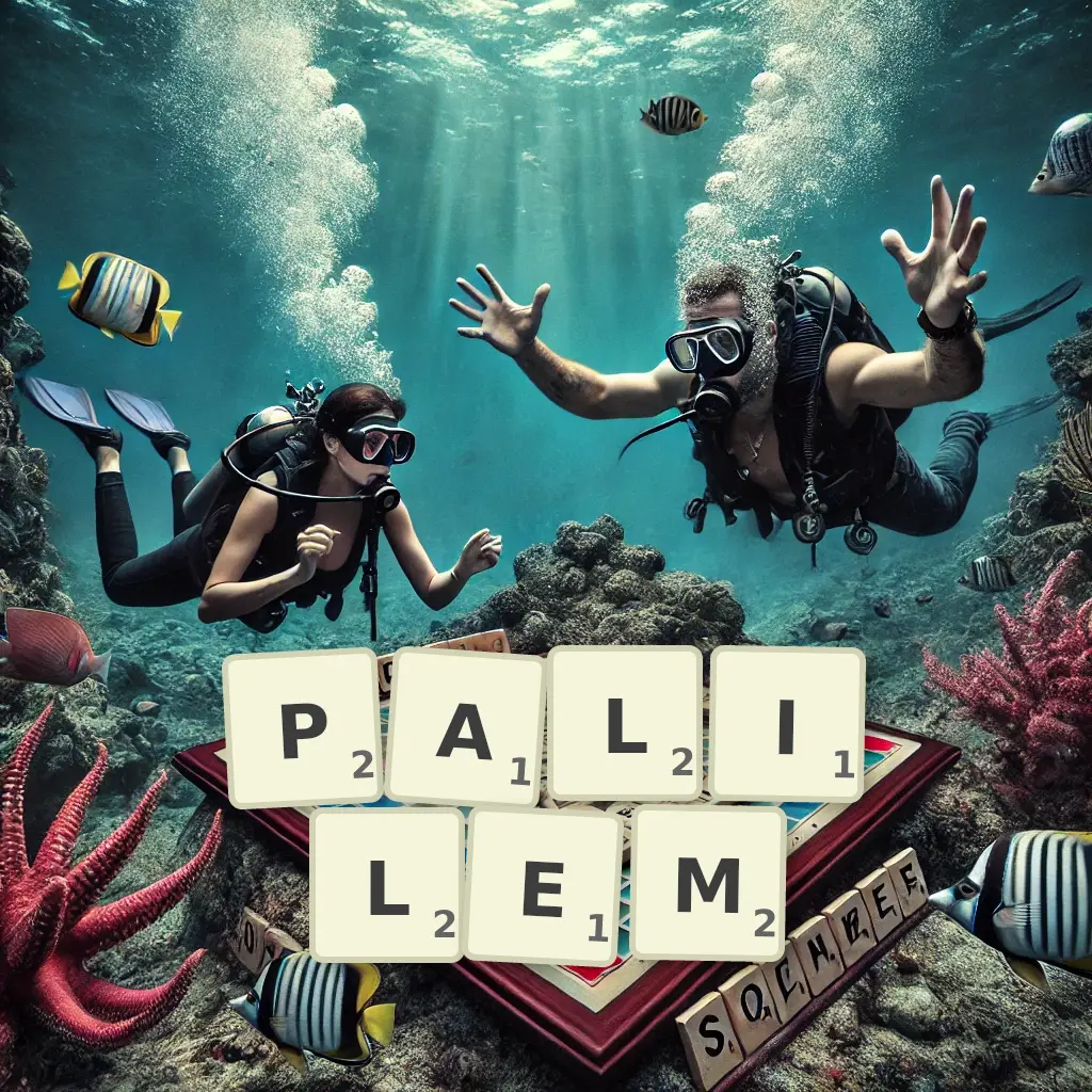 Słowa z liter PALIŁEM