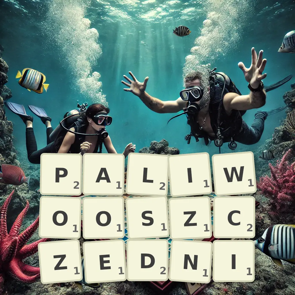 Słowa z liter PALIWOOSZCZĘDNI