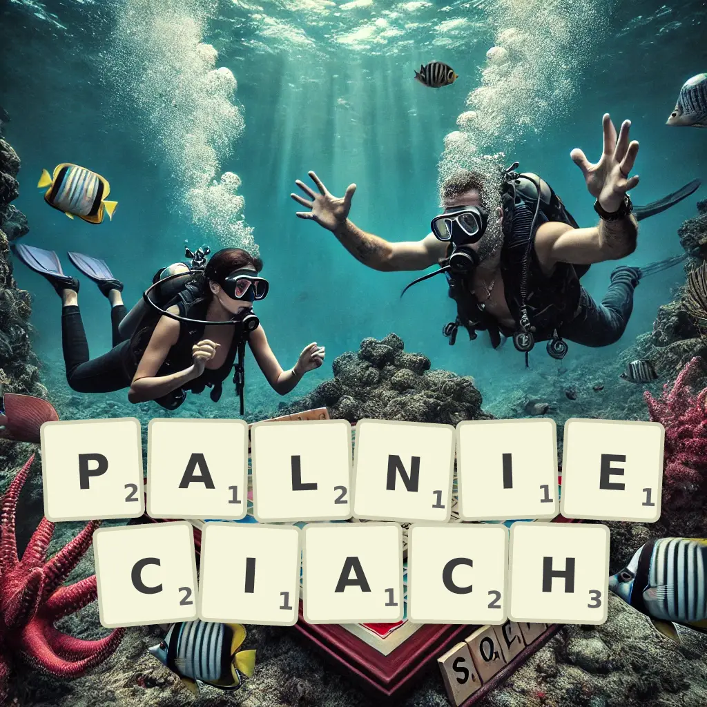 Słowa z liter PALNIĘCIACH