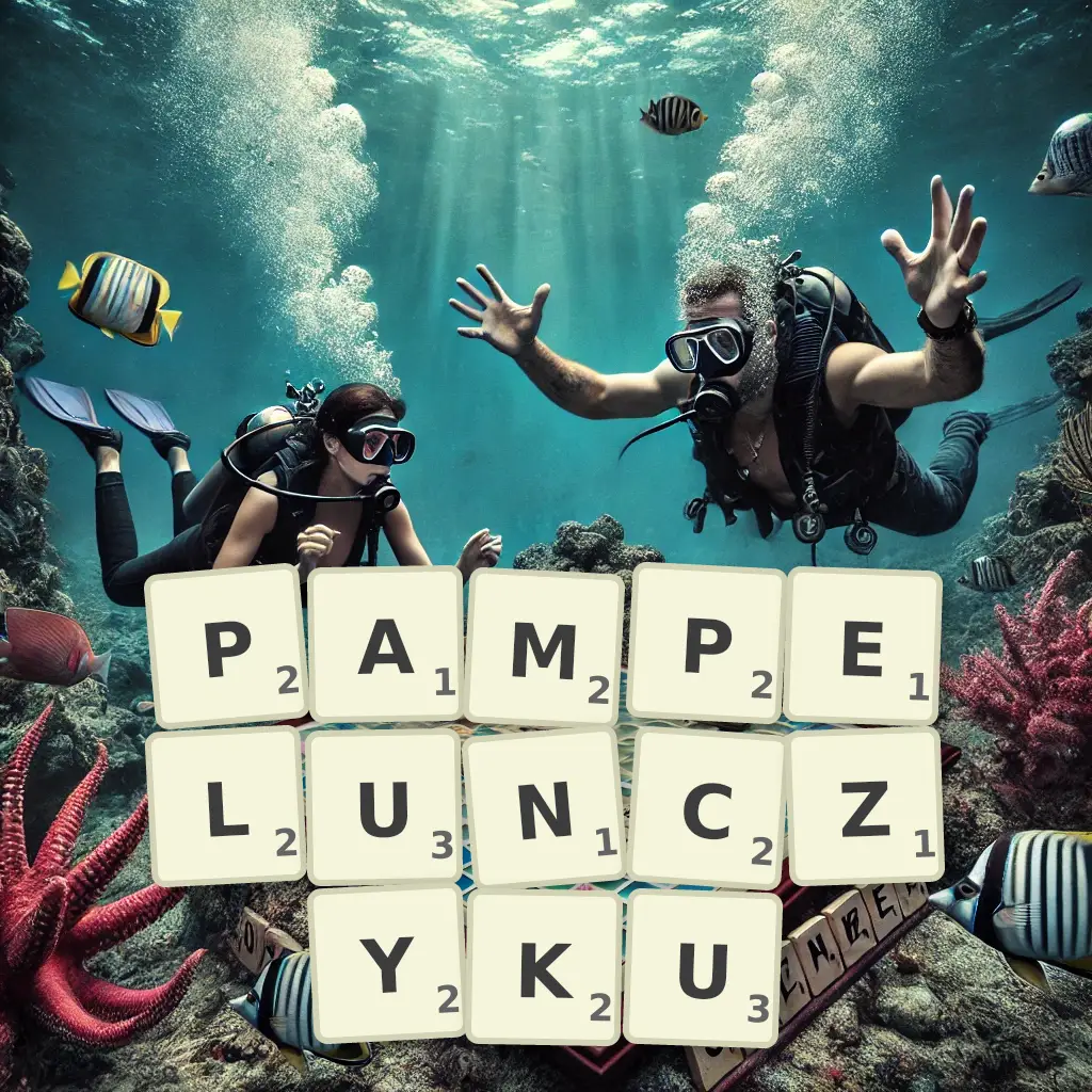 Słowa z liter PAMPELUŃCZYKU