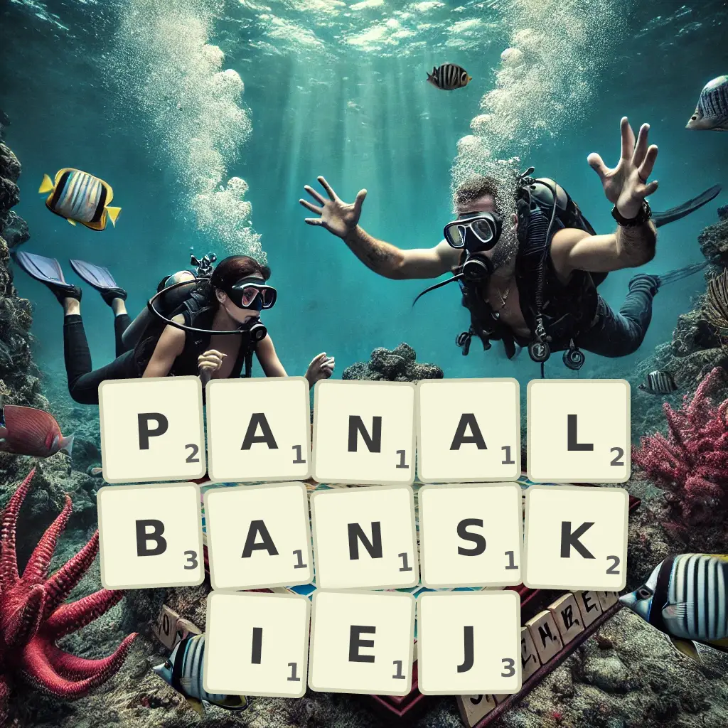 Słowa z liter PANALBAŃSKIEJ