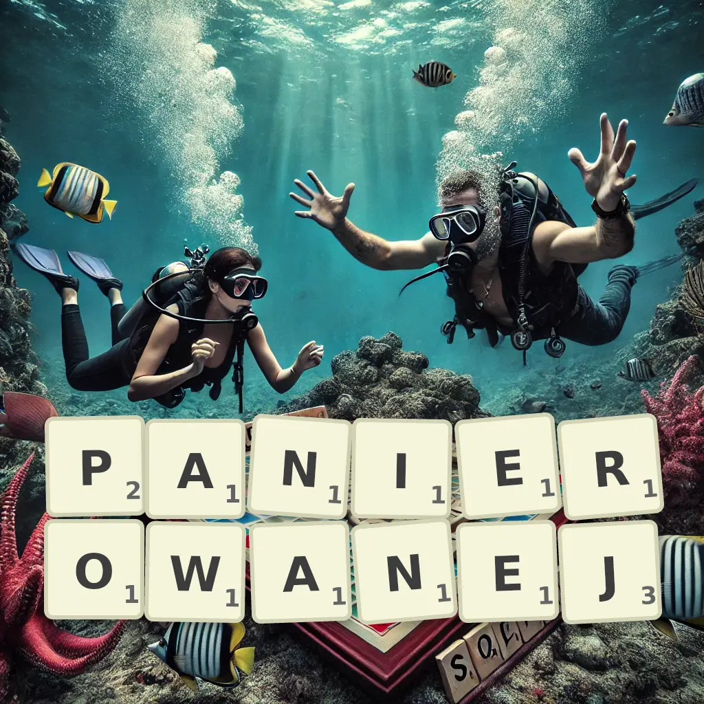 Słowa z liter PANIEROWANEJ