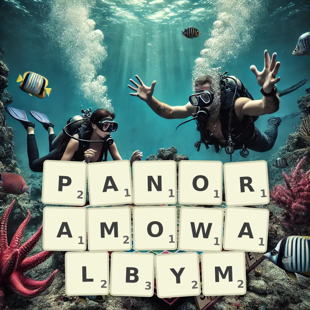 Słowa z liter PANORAMOWAŁBYM