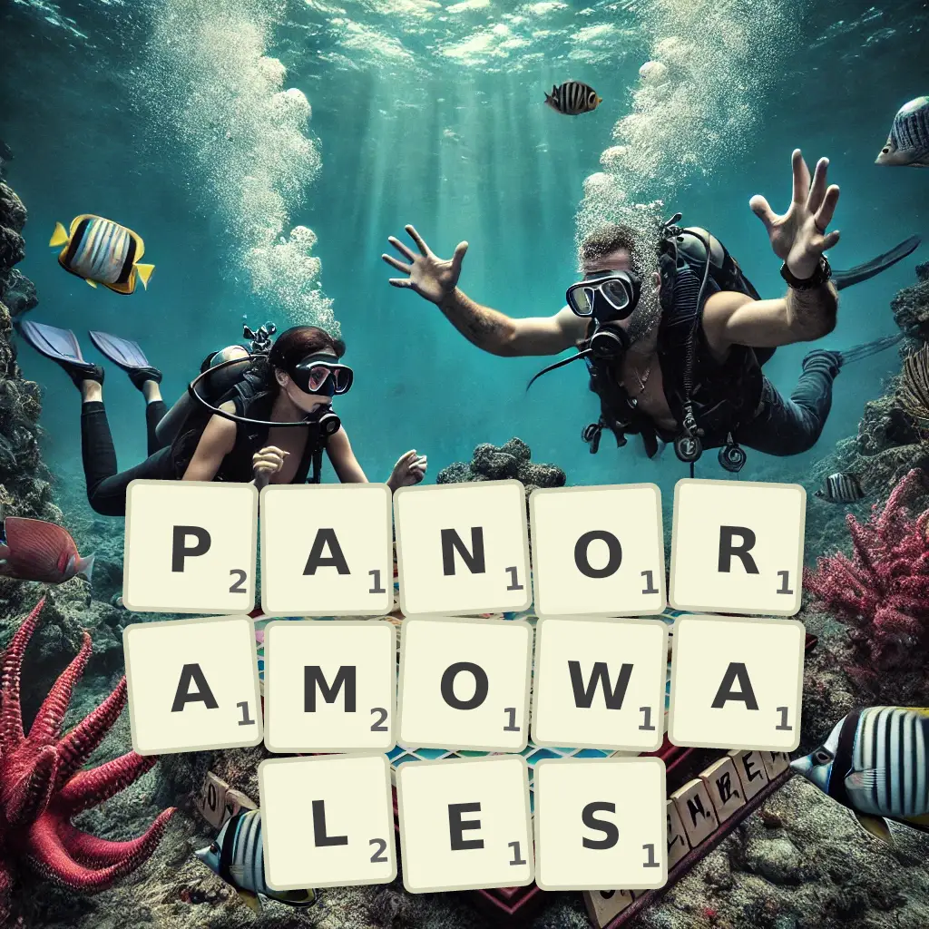 Słowa z liter PANORAMOWAŁEŚ