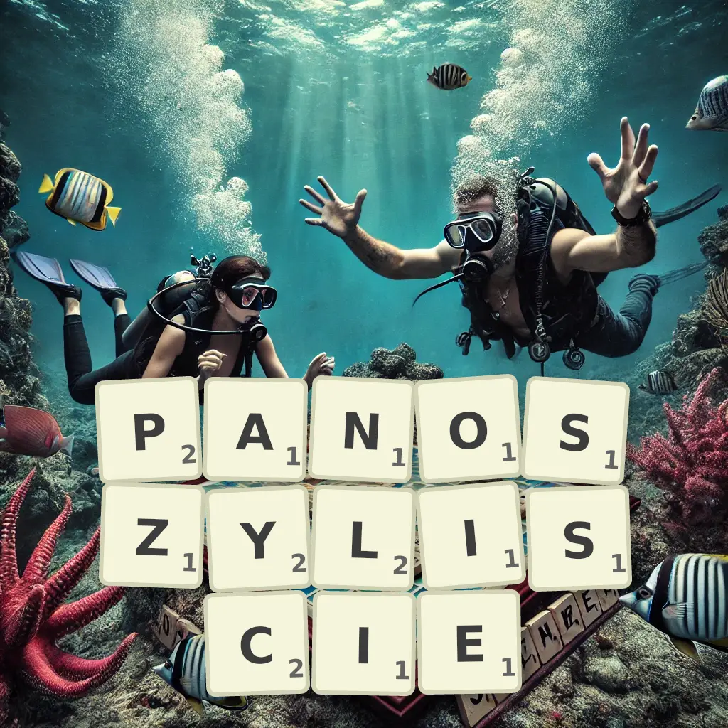 Słowa z liter PANOSZYLIŚCIE