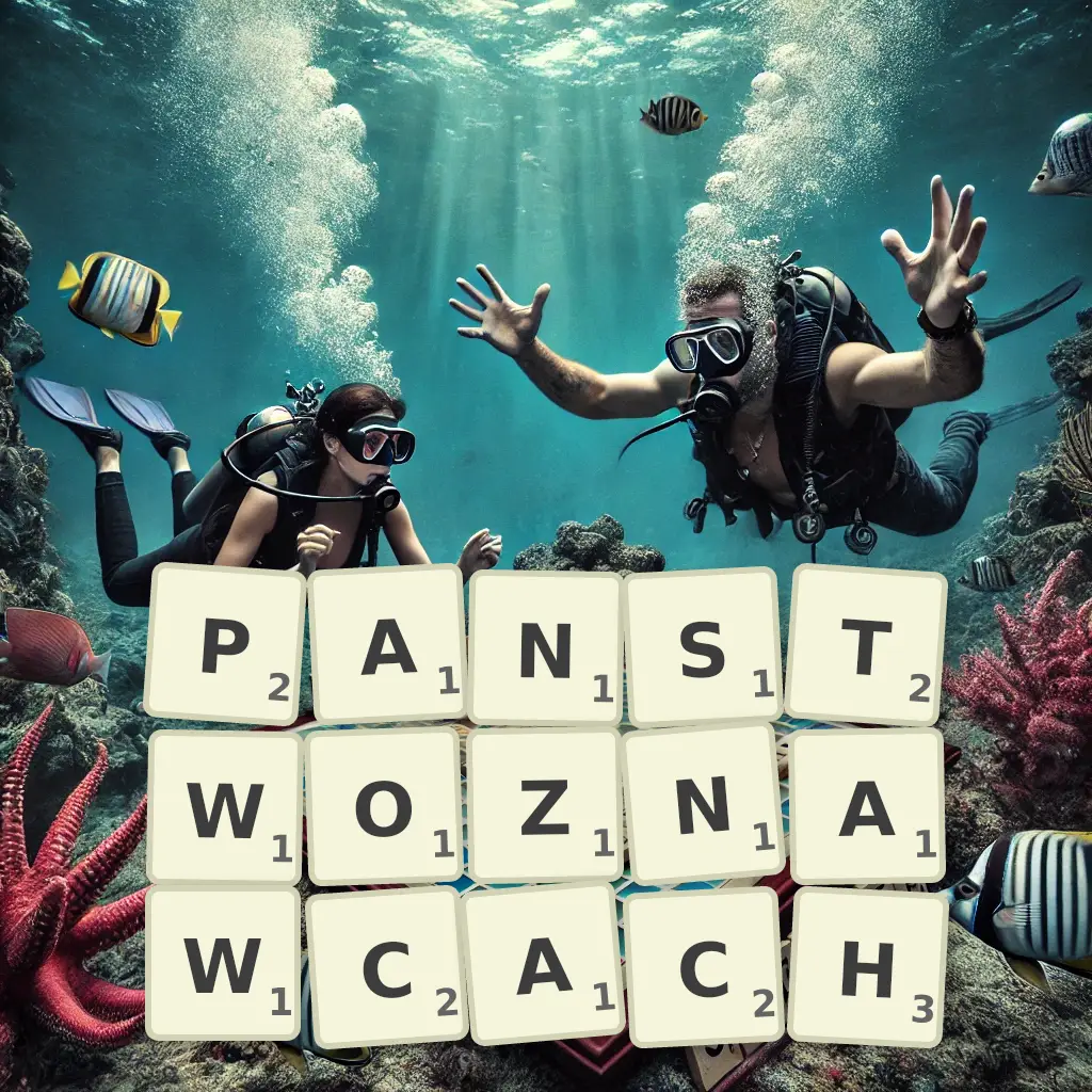 Słowa z liter PAŃSTWOZNAWCACH