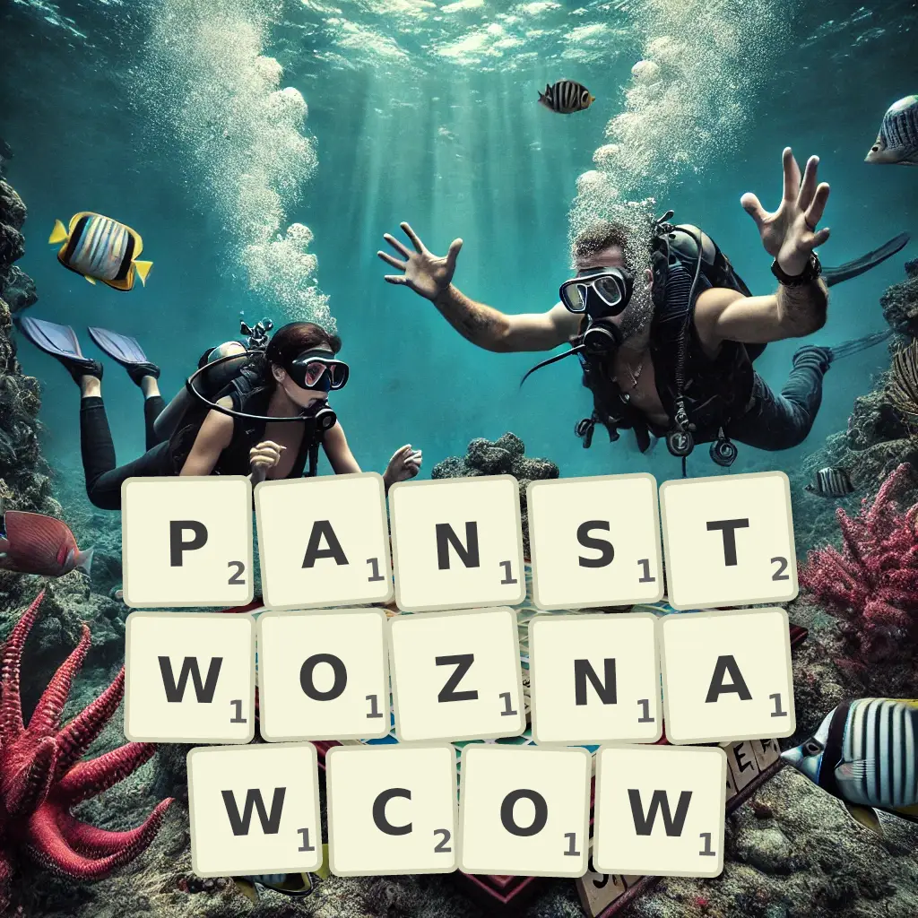 Słowa z liter PAŃSTWOZNAWCÓW