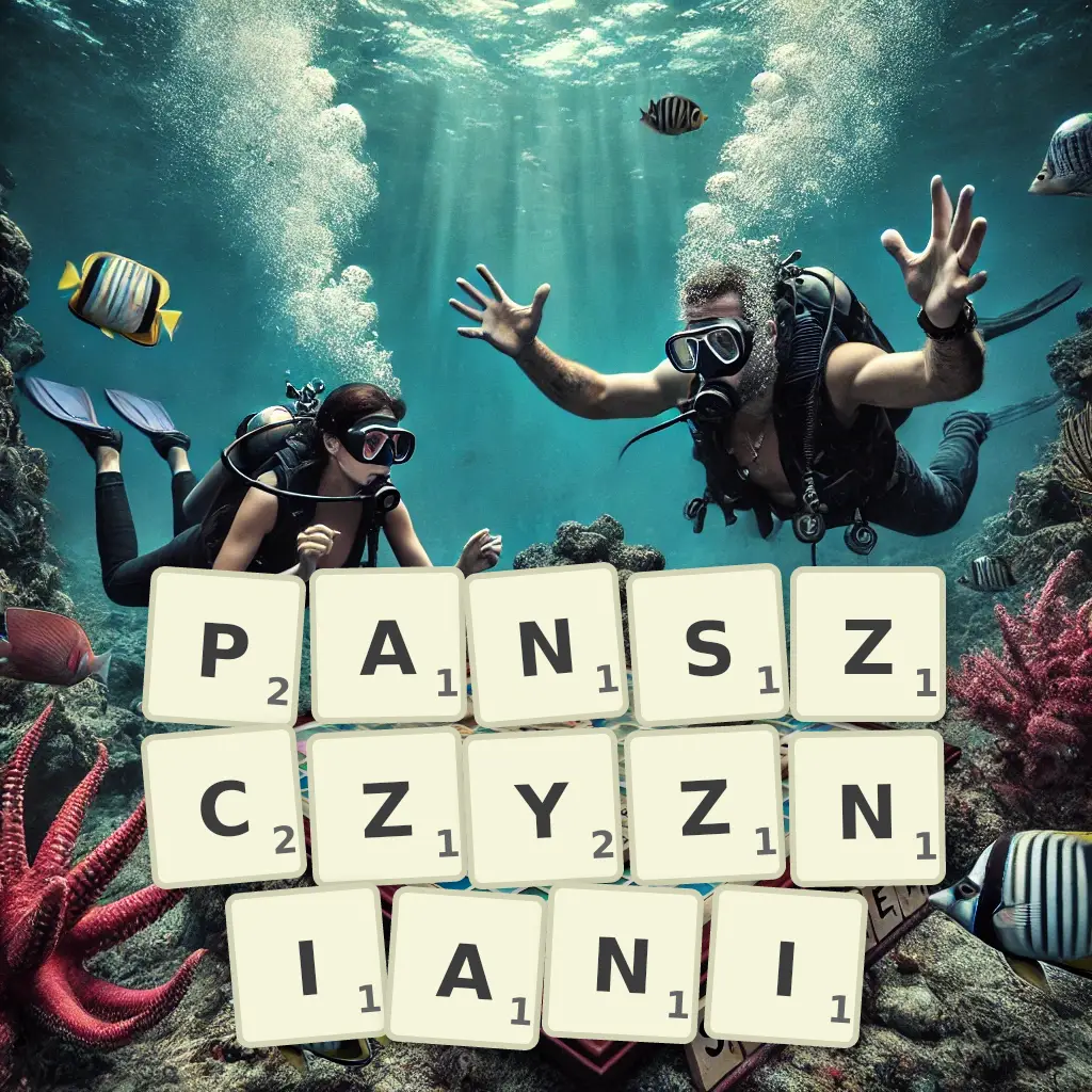 Słowa z liter PAŃSZCZYŹNIANI