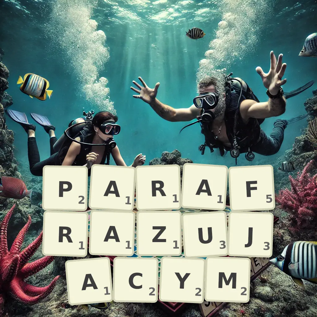 Lista słów z liter PARAFRAZUJĄCYM Słowa z liter PARAFRAZUJĄCYM