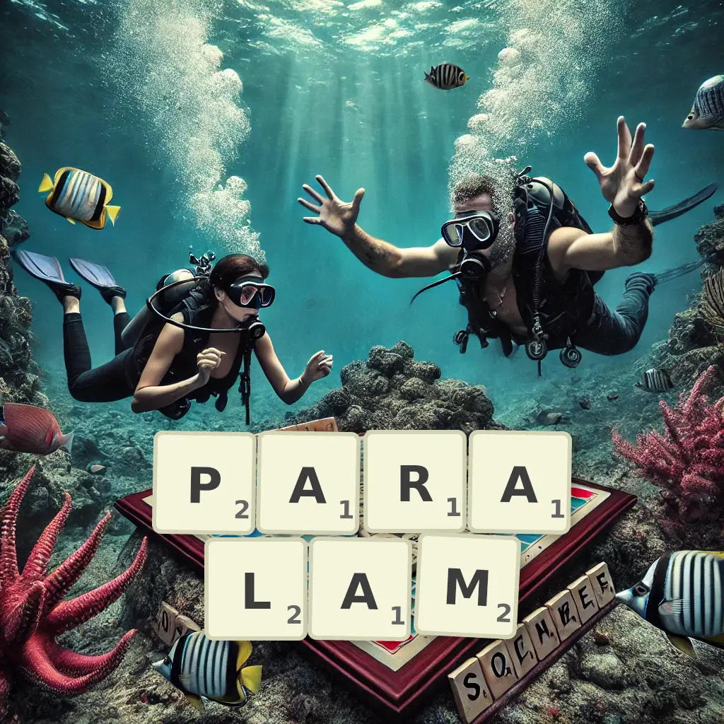 Słowa z liter PARAŁAM