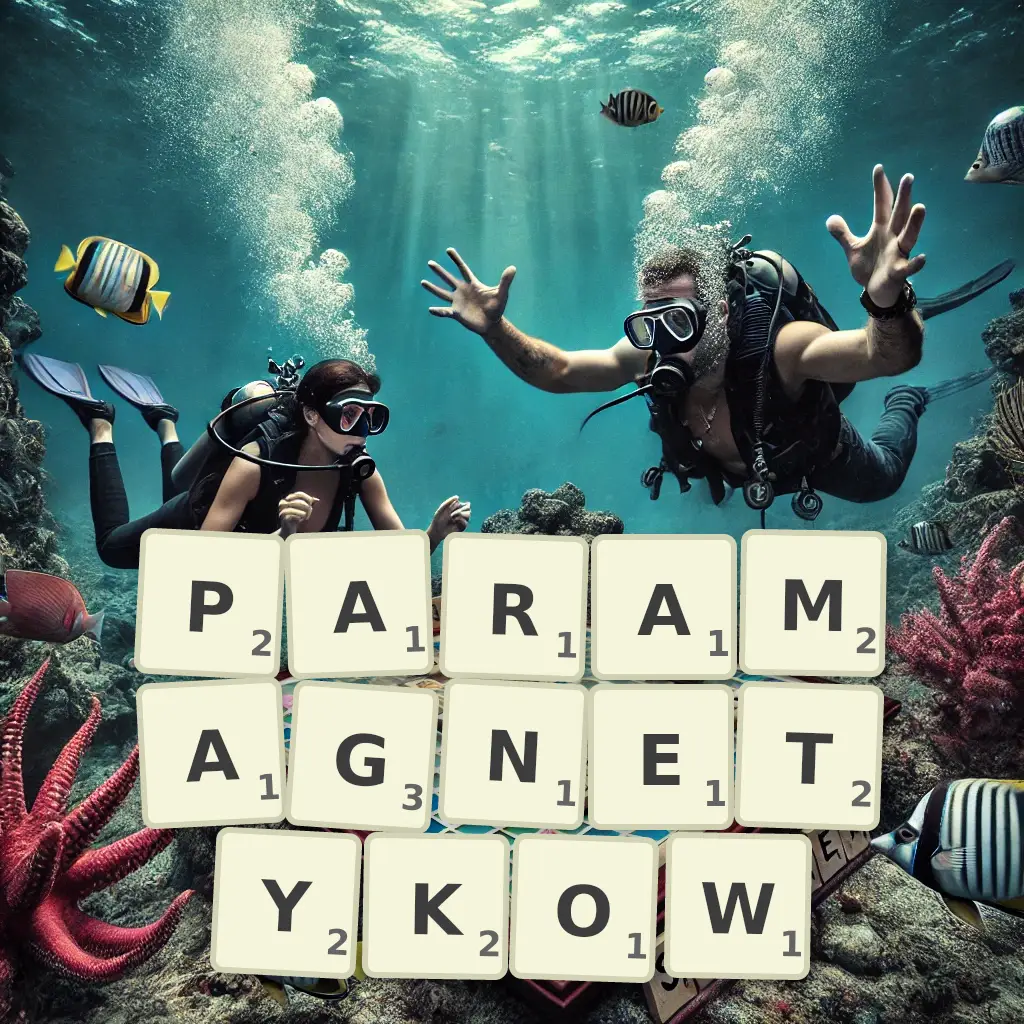 Słowa z liter PARAMAGNETYKÓW