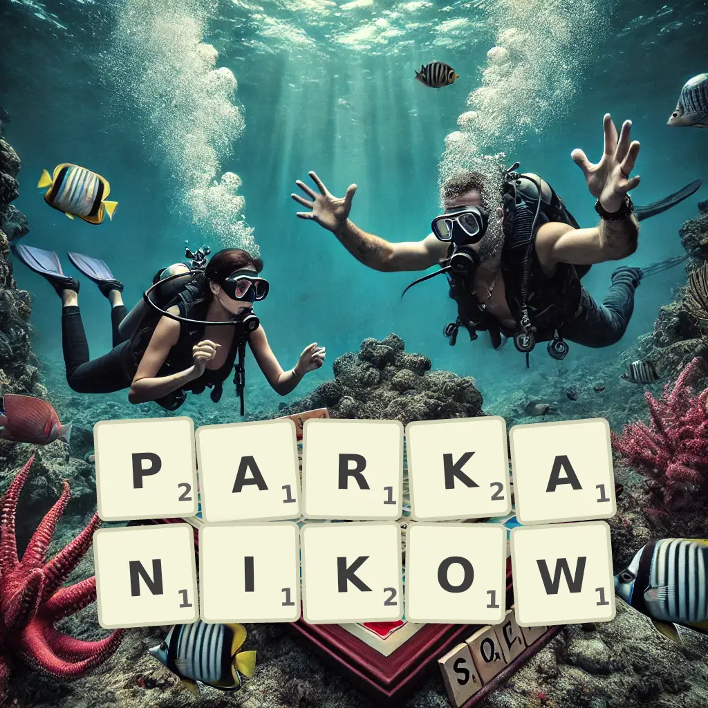 Słowa z liter PARKANIKÓW