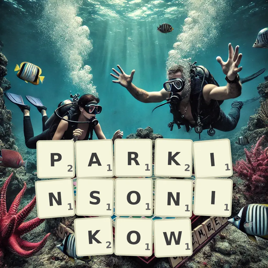 Słowa z liter PARKINSONIKÓW