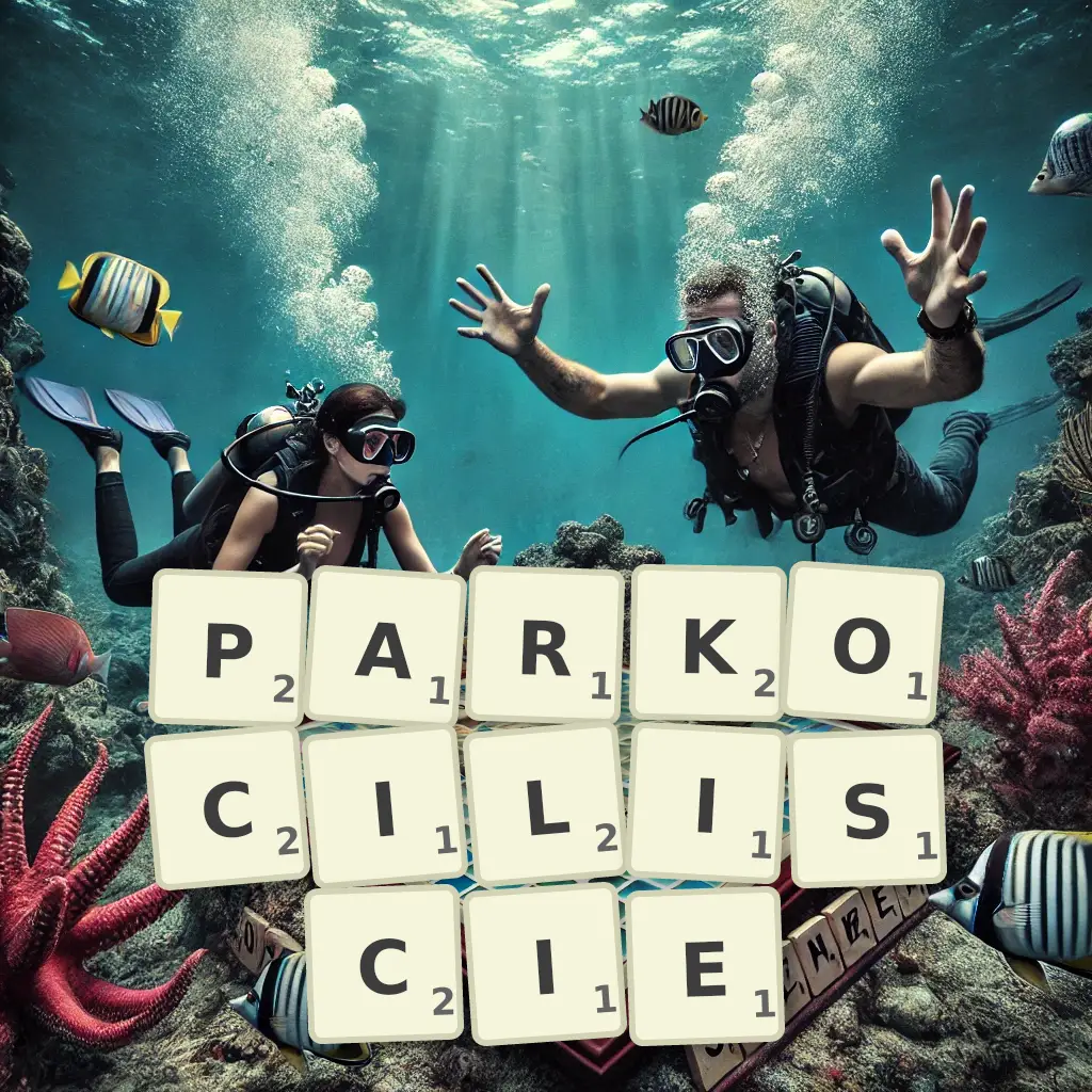 Słowa z liter PARKOCILIŚCIE