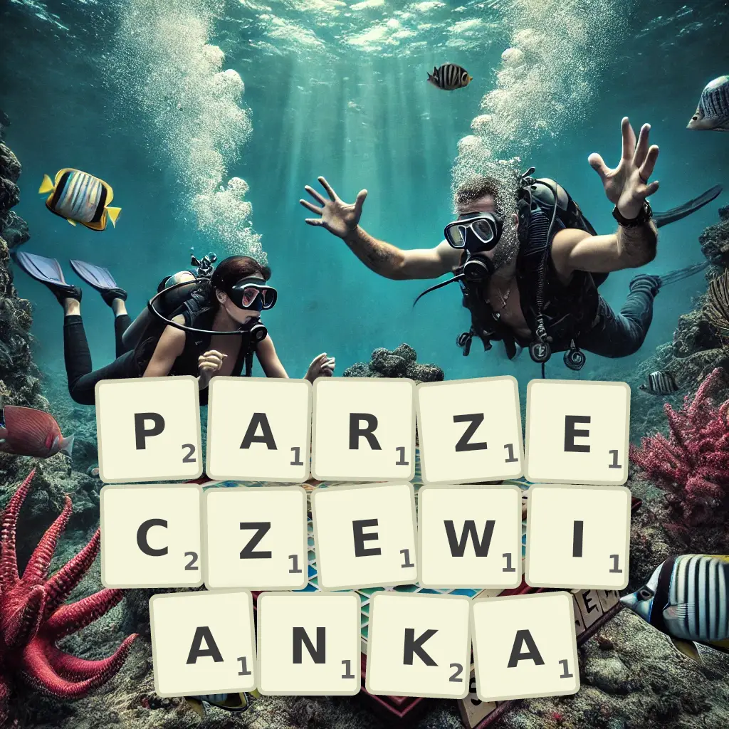 Lista słów z liter PARZĘCZEWIANKĄ Słowa z liter PARZĘCZEWIANKĄ