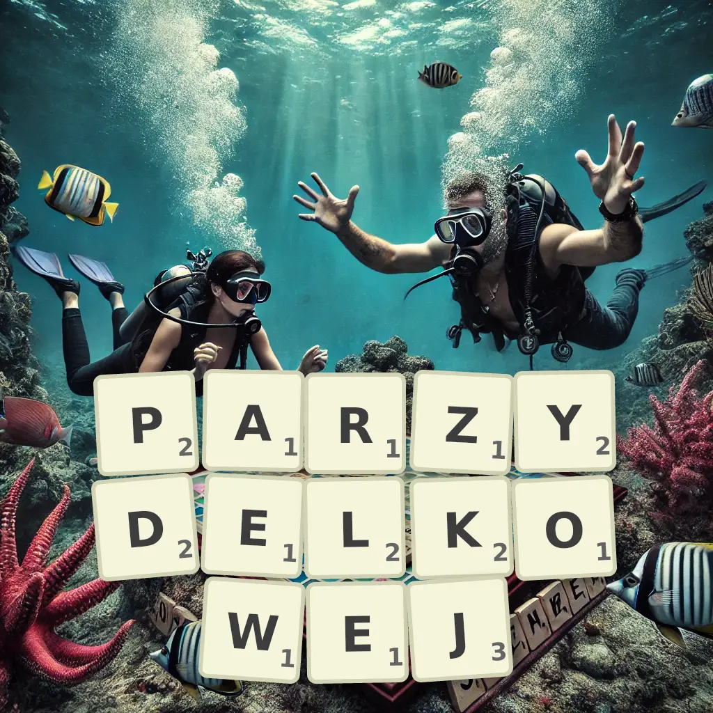 Słowa z liter PARZYDEŁKOWEJ