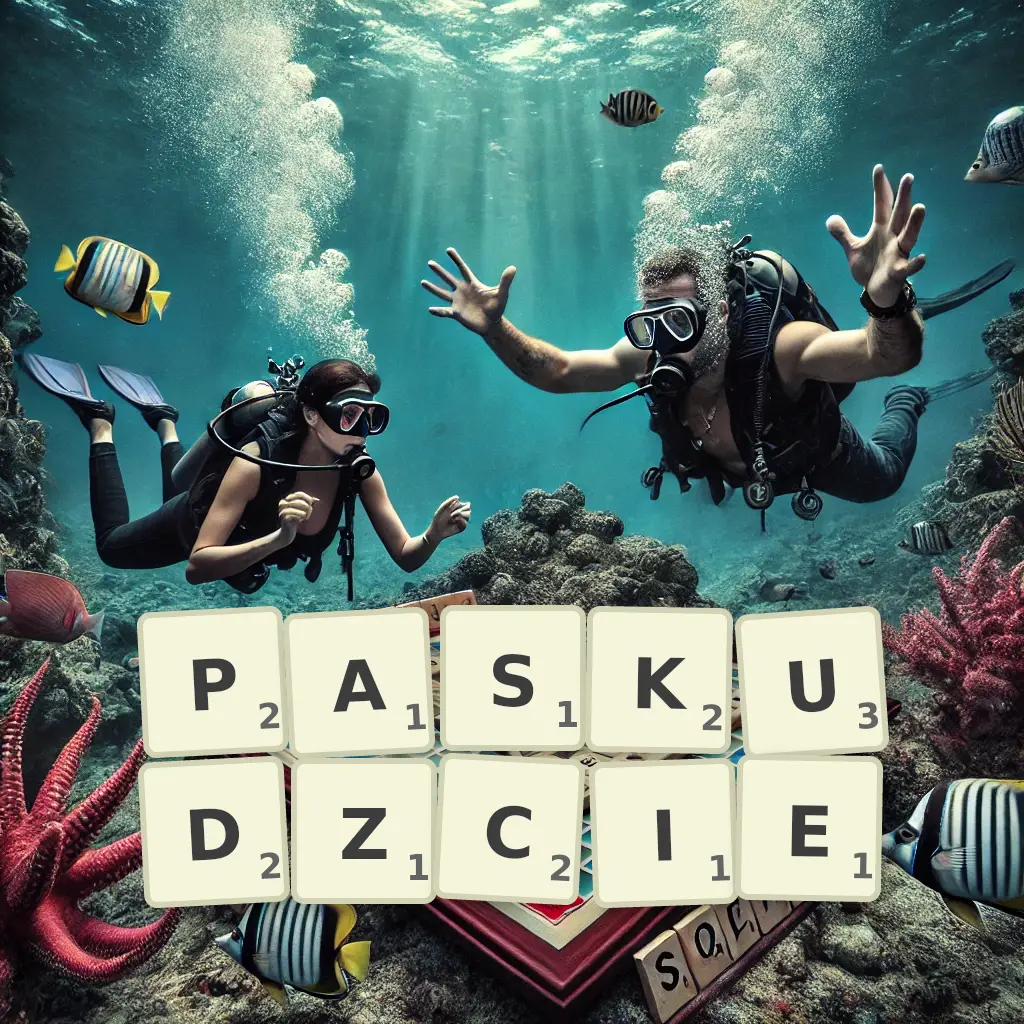 Słowa z liter PASKUDŹCIE