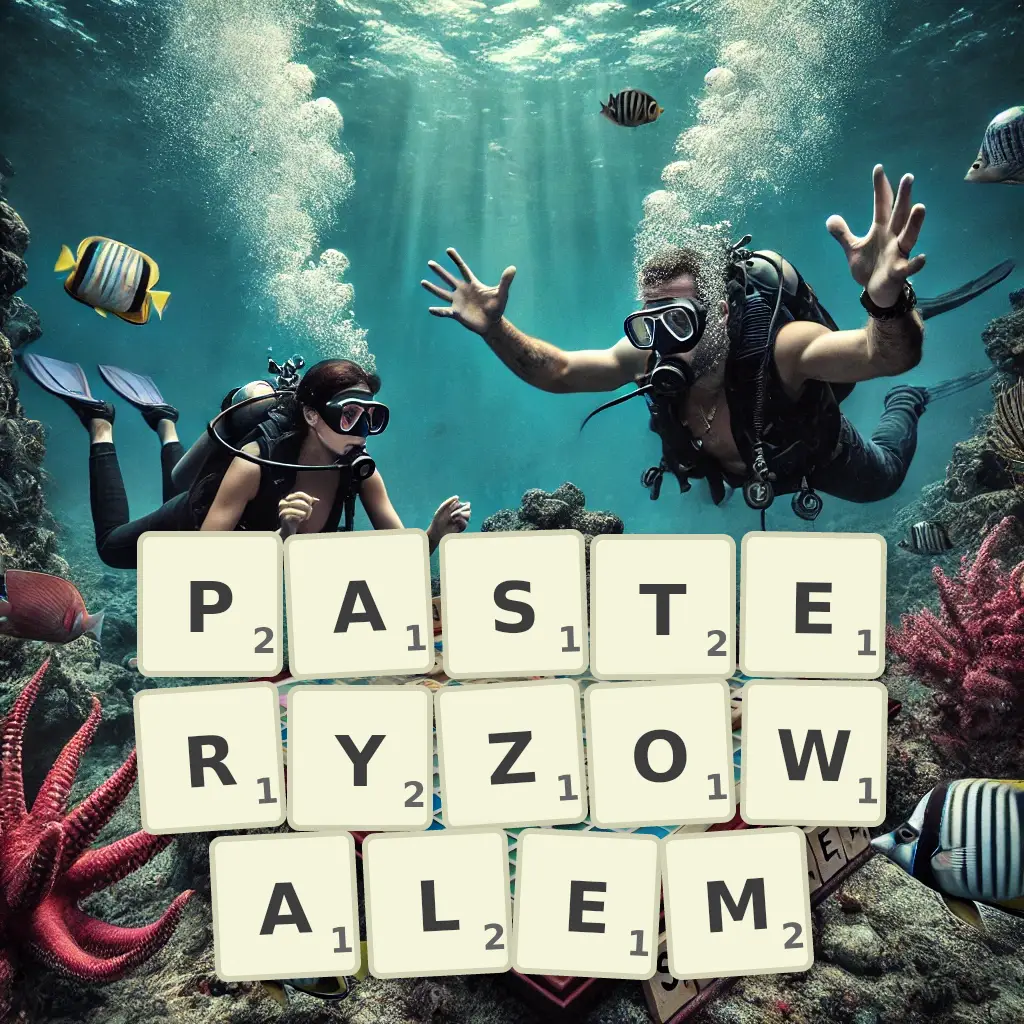 Słowa z liter PASTERYZOWAŁEM