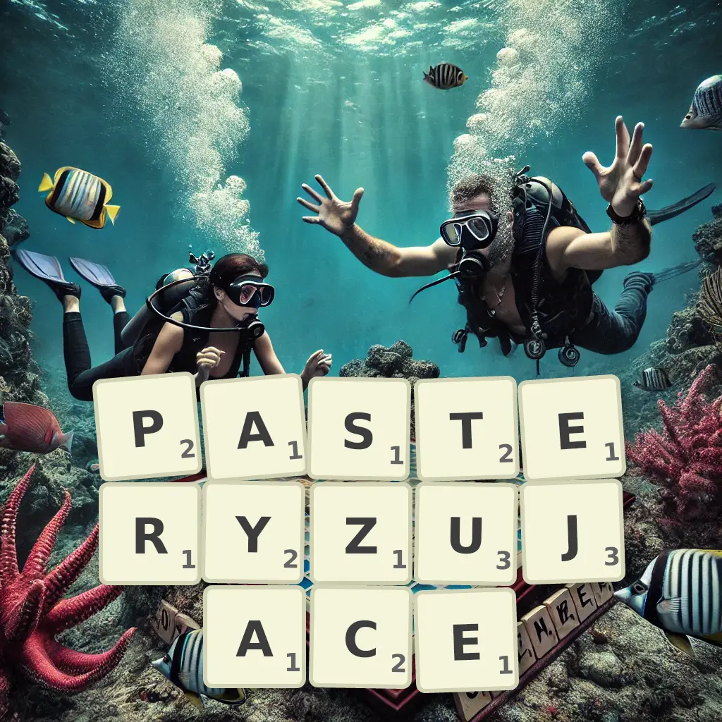 Słowa z liter PASTERYZUJĄCE