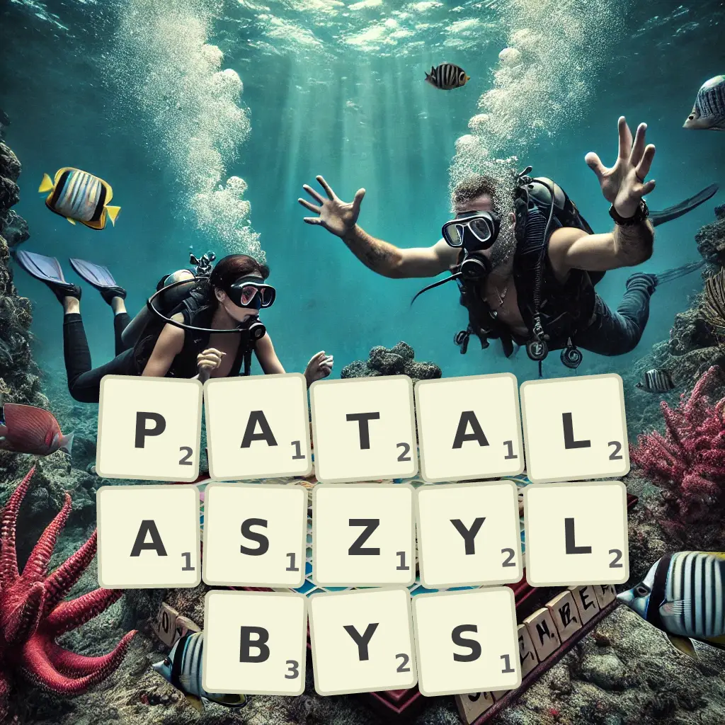 Słowa z liter PATAŁASZYŁBYŚ