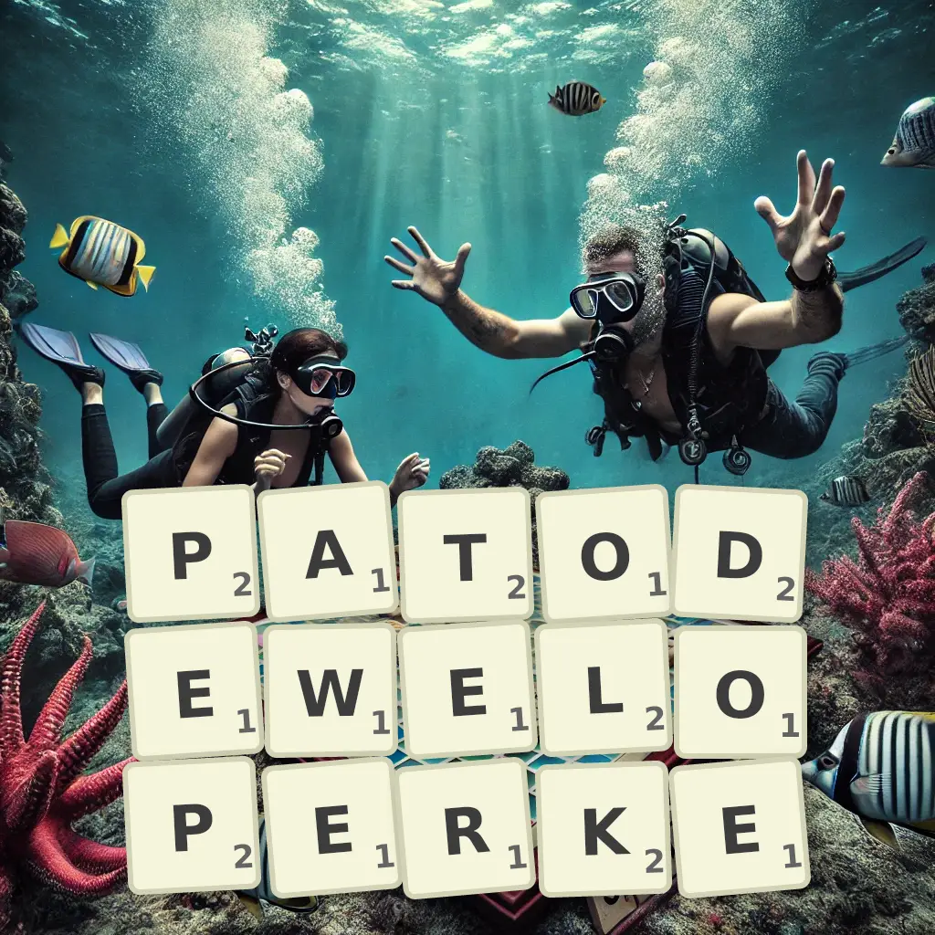 Słowa z liter PATODEWELOPERKĘ