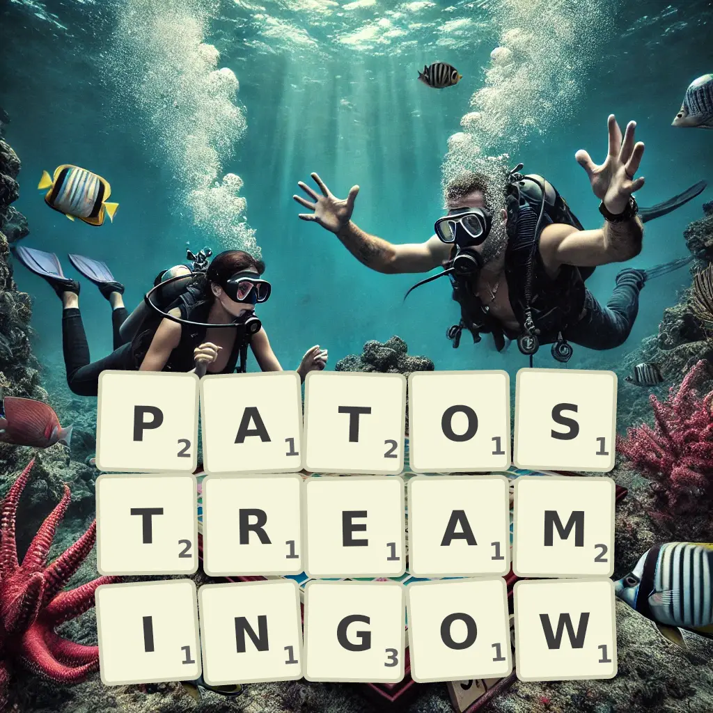 Słowa z liter PATOSTREAMINGÓW