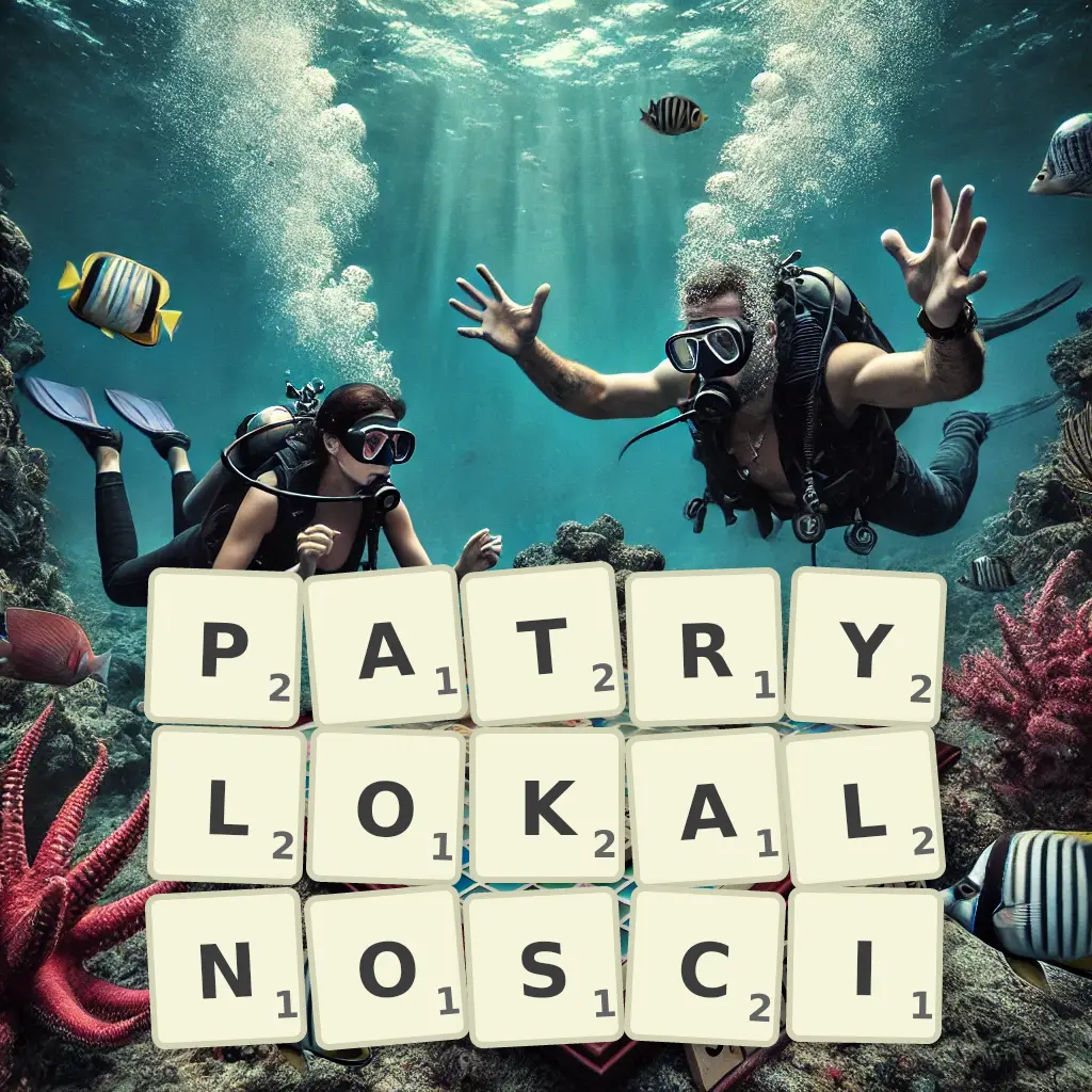 Słowa z liter PATRYLOKALNOŚCI