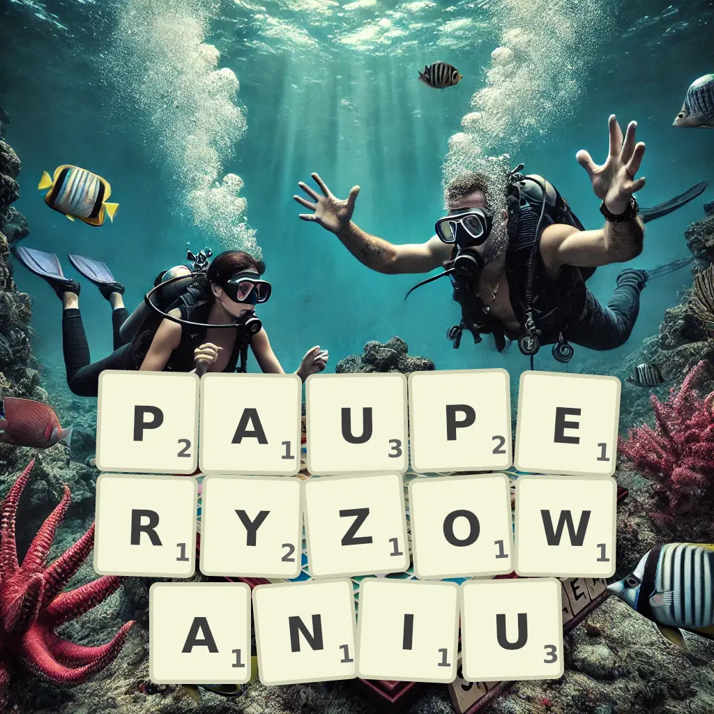Słowa z liter PAUPERYZOWANIU