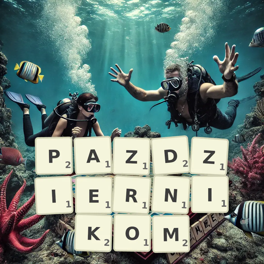 Słowa z liter PAŹDZIERNIKOM
