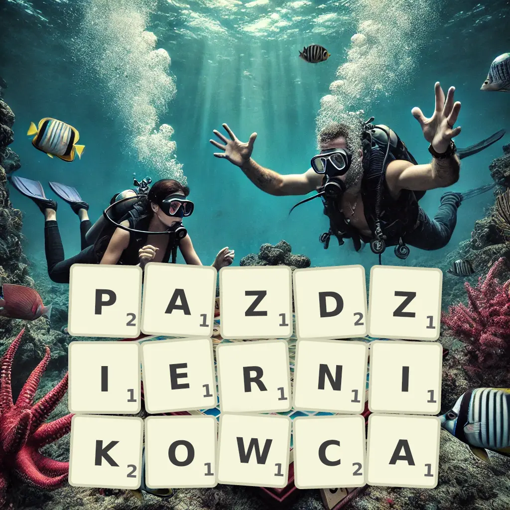 Lista słów z liter PAŹDZIERNIKOWCA Słowa z liter PAŹDZIERNIKOWCA