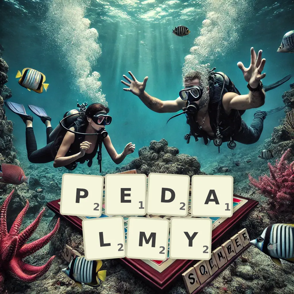 Słowa z liter PEDALMY
