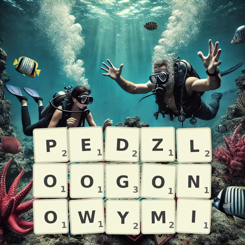 Słowa z liter PĘDZLOOGONOWYMI