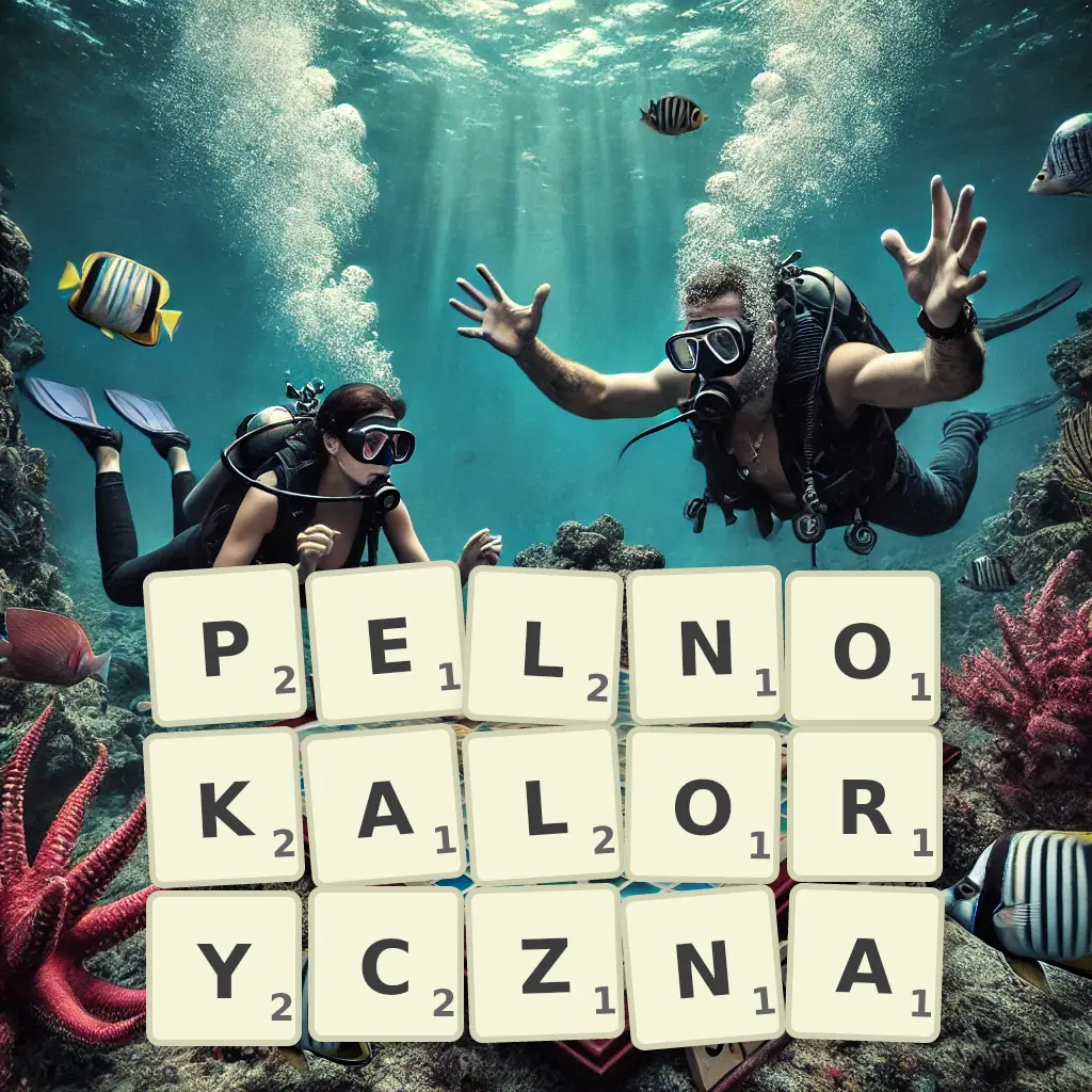 Słowa z liter PEŁNOKALORYCZNA
