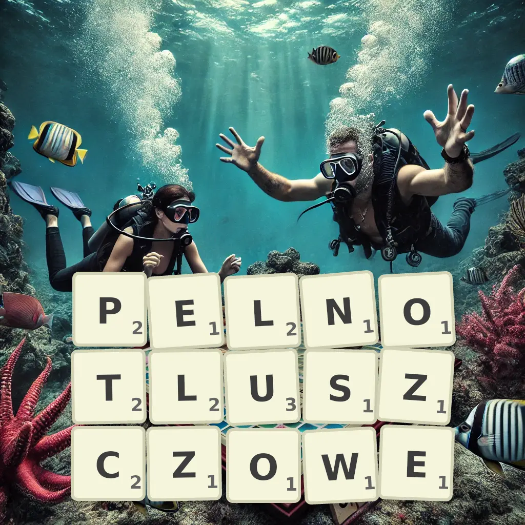 Słowa z liter PEŁNOTŁUSZCZOWE