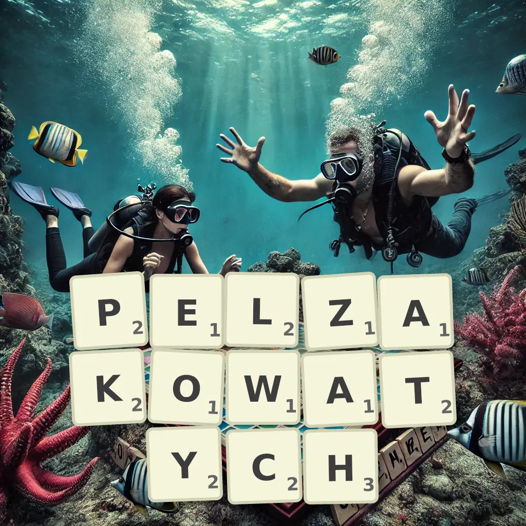 Lista słów z liter PEŁZAKOWATYCH Słowa z liter PEŁZAKOWATYCH
