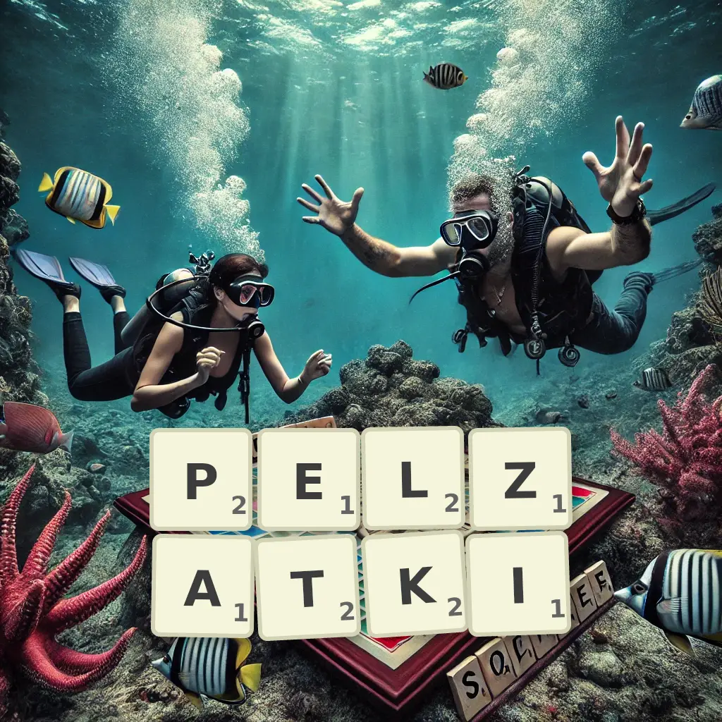 Słowa z liter PEŁZATKI