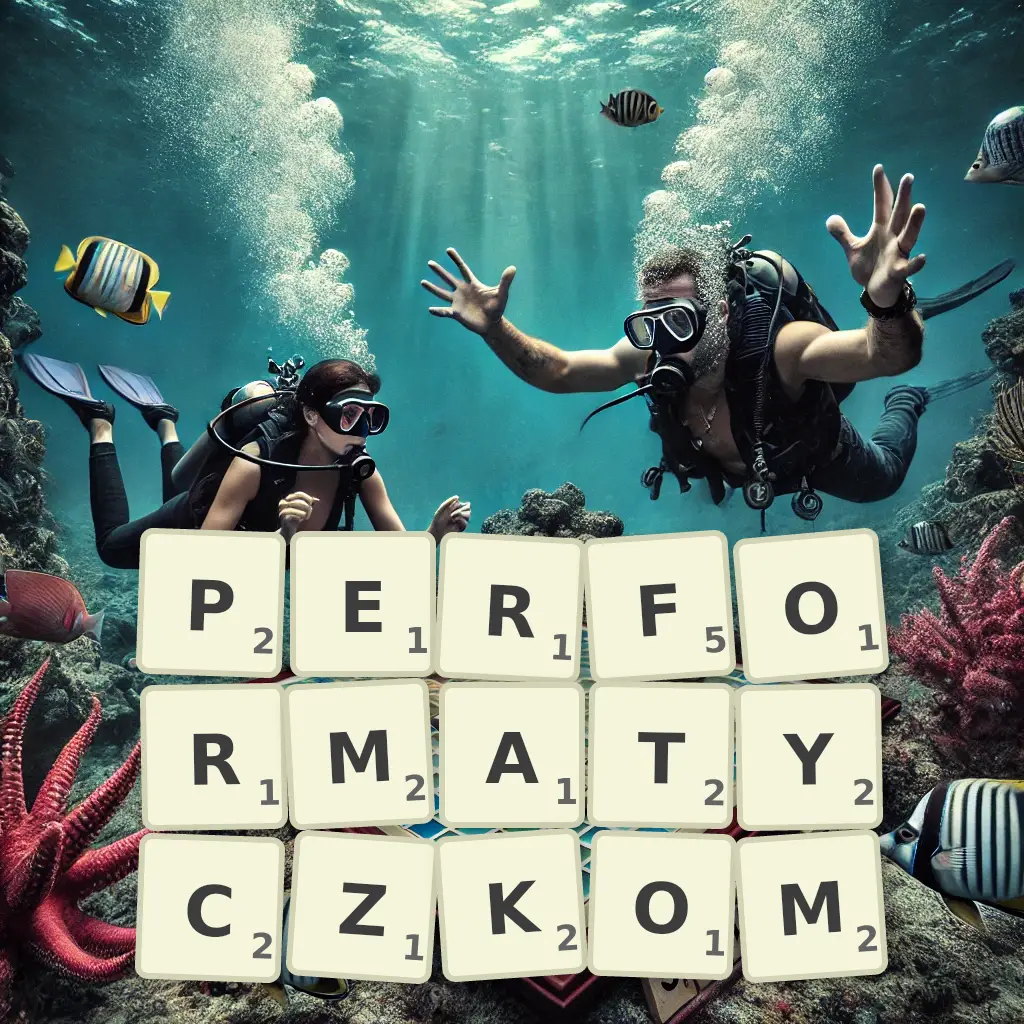 Słowa z liter PERFORMATYCZKOM