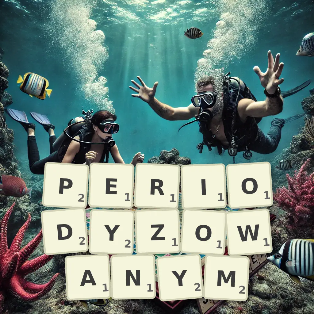 Słowa z liter PERIODYZOWANYM