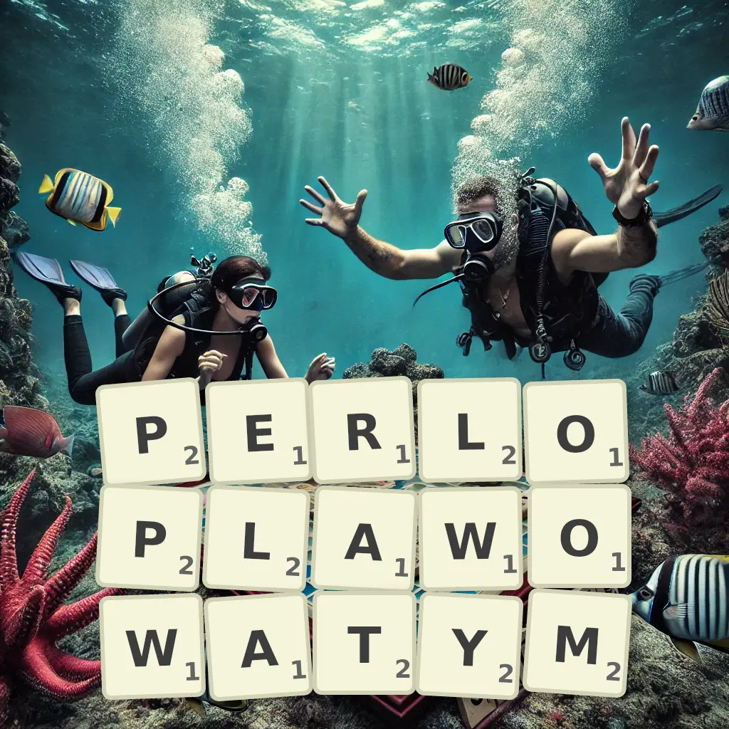 Słowa z liter PERŁOPŁAWOWATYM