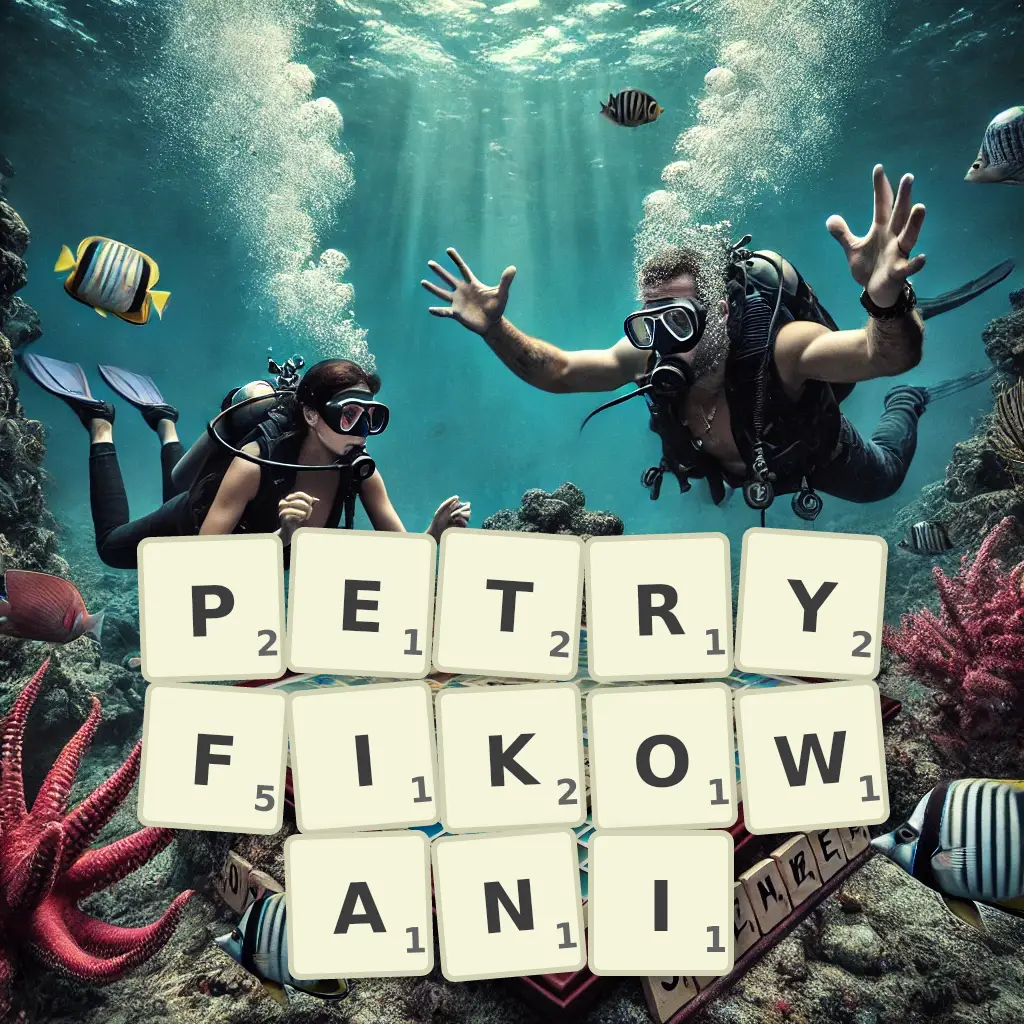 Słowa z liter PETRYFIKOWANI